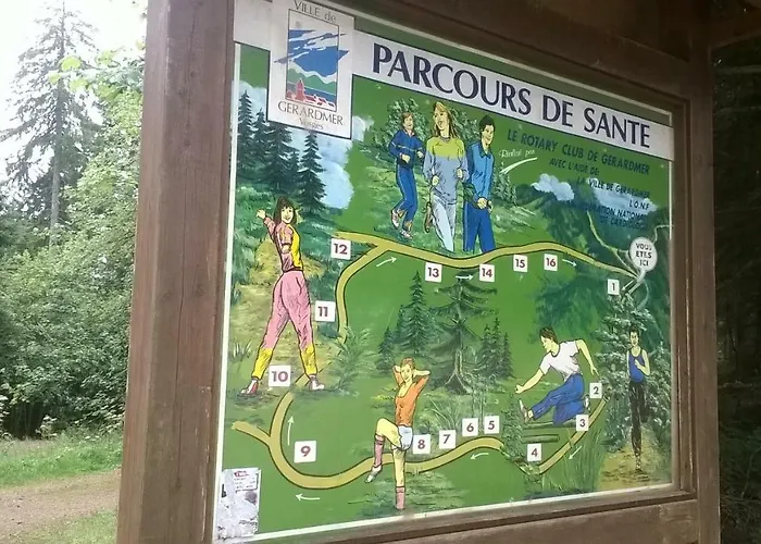 아파트 Les Bleuets 제라르메르